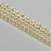 Semi-finished 6-10MM freshwater pearl beads Pearl gloss Pearl beaded necklace bracelet DIY