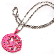 Smiling Moon Star Korean version of posting female pendant necklace collar accessory pendant jewelry pendant jewelry