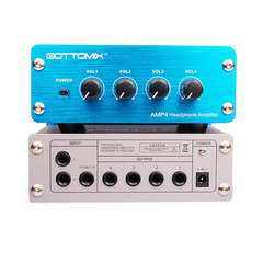 Gottomix AMP-4 4路耳机放大器/耳机分配器/耳放耳分