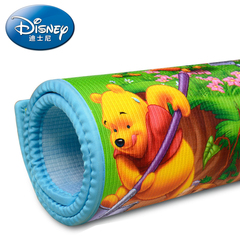 迪士尼爬行垫婴儿宝宝加厚2cm双面爬爬垫泡沫地垫儿童爬行毯环保