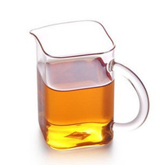 2015新款耐热玻璃茶具功夫公道杯茶海分茶器方形杯透明加厚水杯