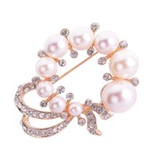 9.9-mail good brooch Korea Korean chest flower rhinestone pin fashion jewelry Jewelry Accessories