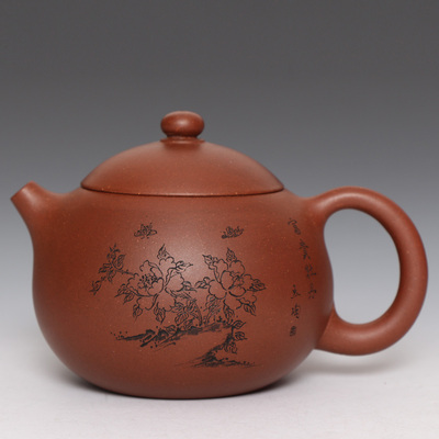 国家级工艺美术师庄青作品/西施壶/附证书/保真品