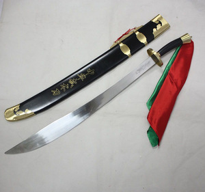 武术刀未开刃不锈钢图片