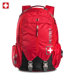 巴寶莉軍旅包最早 瑞士軍刀 大容量旅遊背包雙肩旅行包運動男書包中學生雙肩包女包 巴寶莉軍旅背包