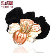 Ya na rope made by authentic best selling Korean cloth hair bands for diamond crystal hair accessories hair clip I0044