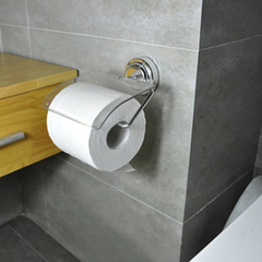 强力吸盘式 防水 卷纸架 纸巾架纸巾盒卫生间浴室厕所洗手间创意