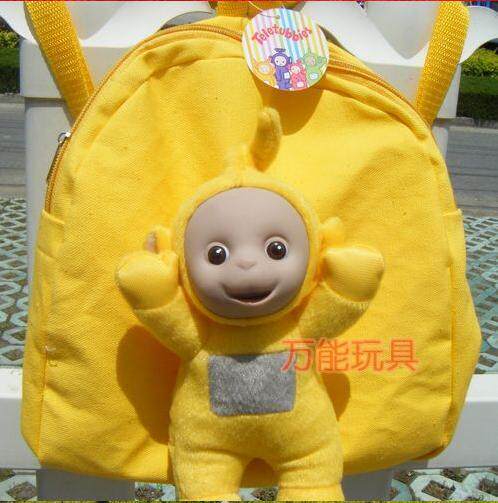 包邮天线玩偶宝宝公仔儿童宝宝双肩背包毛绒幼儿园小书包男女儿童