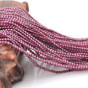 Natural rose Myatou DIY jewelry loose beads Garnet 23456mm semi-finished products in bulk beads