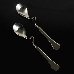 不锈钢咖啡勺 弯曲勺 个性扭曲勺 弯曲咖啡勺 悬挂咖啡勺 特价