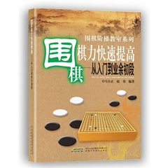 围棋棋力快速提高系列之从入门到业余初段 业余爱好者入门常识 基础训练 实战综合技巧 序盘中盘终盘战略布局 益智游戏体育运动