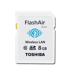 包邮 东芝Flashair 8G 二代Class10 WiFi无线SD卡 神器相机内存卡