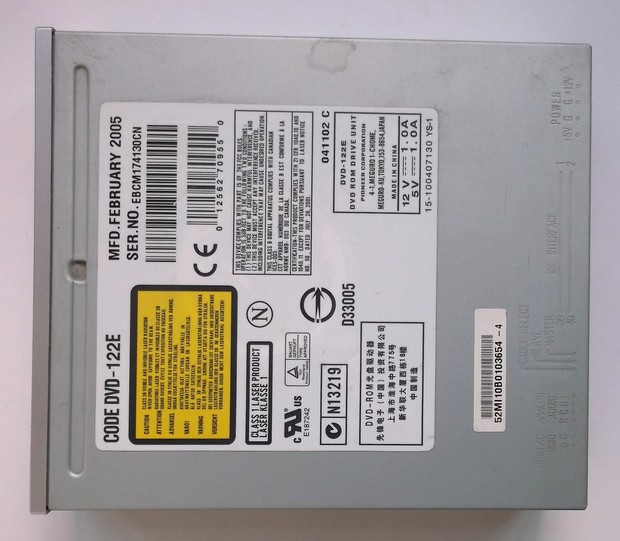 先锋PIONEER光驱 CODE DVD-122E 还能用的旧拆机二手IT电脑配件在类目 电脑硬件/显示器/电脑周边, 电脑周边, 光驱/刻录/DVD中 - 来自Buy2taobao.com提供专业的淘宝代购服务