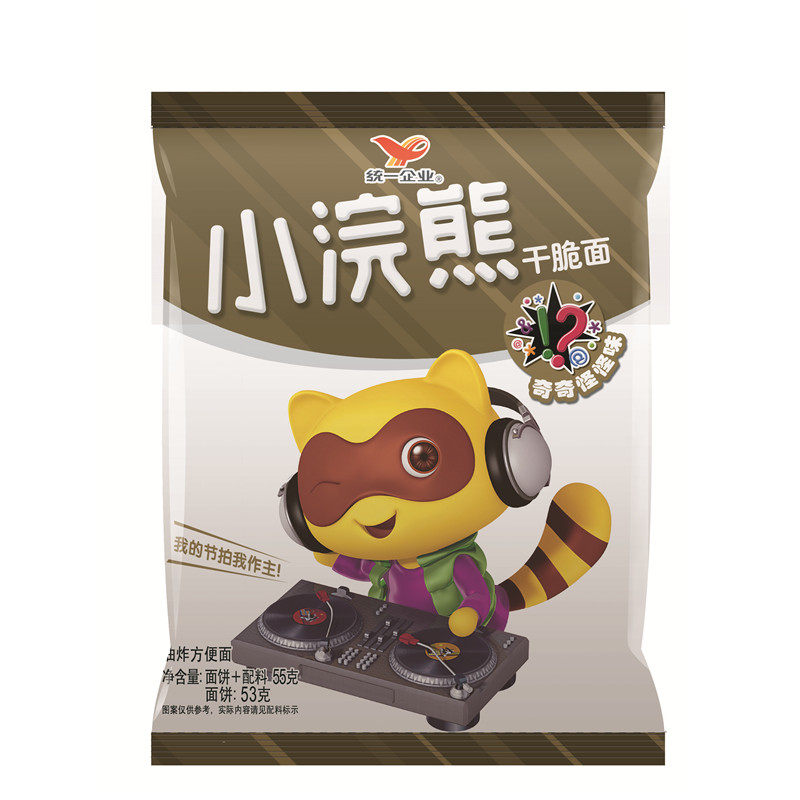 【天猫超市】统一 小浣熊干脆面 奇奇怪怪味50g/袋 办公室小零食