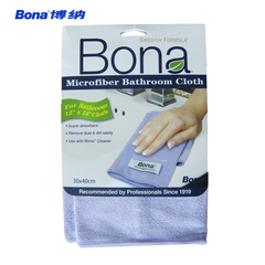 Bona博纳浴室抹布家务布吸水耐用百洁布去瓷砖水渍超细纤维清洁布