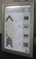MJ-312高档香槟色定制铝合金画框 广告画配框 宣传海报框A4相框