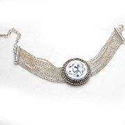 Smiling package mail jewelry Korean version of diamond bracelets diamond bracelets bridal bracelet flower bracelet