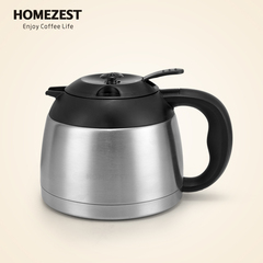 HOMEZEST cm-823w滴漏式咖啡机专用不锈钢拉丝保温水壶 原厂配件
