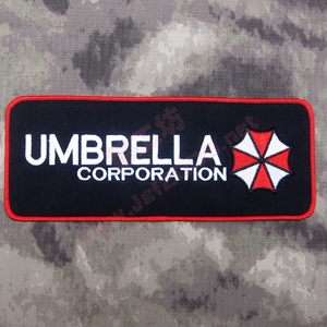 b1900 生化危机 保护伞公司 安布雷拉 umbrella大臂章 背贴