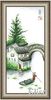 十字绣高清彩色印刷图纸风景FJ045水乡四季夏2849cross stitch 十字绣高清彩色印刷图纸风景FJ045水乡四季夏2849cross stitch