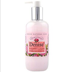 正品Denise玫瑰精油身体润肤精华乳液240ml 美白保湿美体乳精华液