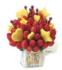 草莓花束送女友创意礼品生日礼物新鲜水果花篮果篮蛋糕鲜花水果花