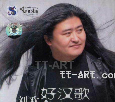 正品黑色中分假发模仿刘欢假发道具节日舞台表演假发男女反串假发