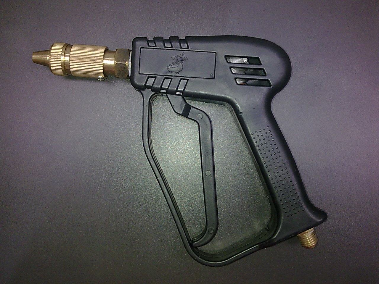 黑猫高压清洗机洗车机配件 280 380型全铜塑料水枪头喷头新款