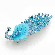 Smiling Peacock say Korean hairpin spring clips side clips hair accessory Korea top clamp horizontal clamp headdress ornaments, 36