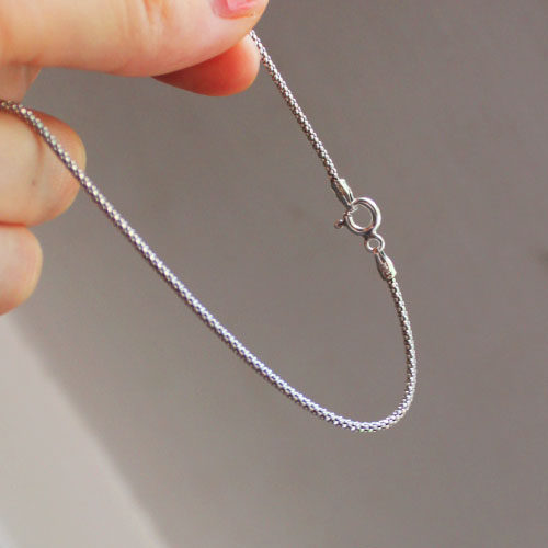 纯银项链女 老银匠 925银