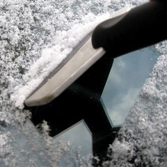 汽车不锈钢雪铲 雪刮器 铲雪车用雪铲 除霜除雪除冰车用铲雪工具