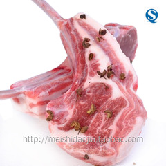 内蒙古7骨羊排500g 速冻生鲜羊肉羊肋排西餐烧烤必备 法式羊排
