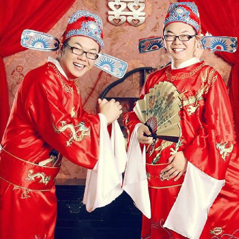 财神状元服装驸马榜眼探花金榜古装帽子凤冠礼服