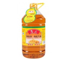 食用花生油 鲁花5S压榨花生油5L 西安同城配送