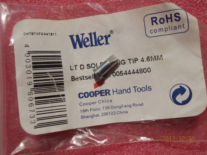 数码工具 weller 威乐烙铁咀 烙铁头子 烙鉄嘴 电烙鉄头在类目 五金/工具, 手动工具, 焊接喷涂, 烙铁/电焊头中 - 来自Buy2taobao.com提供专业的淘宝代购服务
