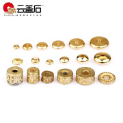 10*3mm Yun Gaishi brass beads Rosary bracelet spacer beads DIY bead insulation accessories sale