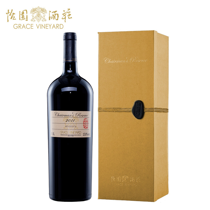 怡园酒庄庄主珍藏干红葡萄酒2011年份1.5l单支礼盒装顺丰包邮