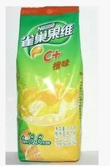 雀巢 橙味C 果汁粉，另有芒果柠檬苹果冰红茶口味 饮料机配套