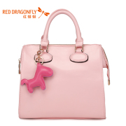 Small fresh red Dragonfly new Korean version Ms Candy-colored bag baodan-shoulder diagonal hand-zip pony package