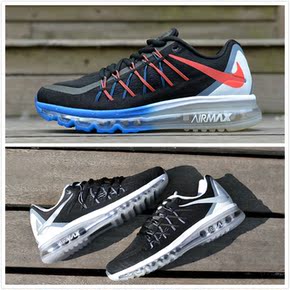 nike air max 2015男鞋 全掌气垫 男子跑步鞋698902-008-001-006
