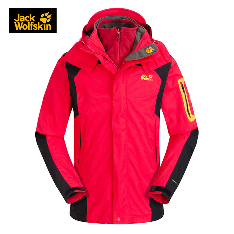 我的日常户外旅游装备篇一jackwolfskin5005222冬季户外三合一冲锋衣