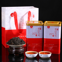 英德红茶英红九号红茶叶广东特产2016春茶新茶2罐共400g罐装包邮