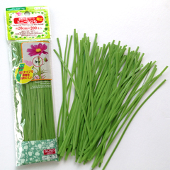 绿色包塑多用途扎线 园艺扎带 花枝蔓藤捆绑扎带定型扎线一包