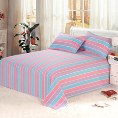 老粗布条纹床单纯棉粗布床单单双人床单加厚加大床单特价促销