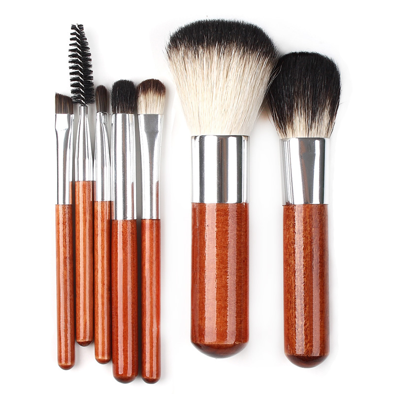 VASANA Portable 7 Wool Mink hair Cosmetic brush Brushes brush combination major Cosmetics toolin the Makeup/Perfume/Beauty tools , Other Beauty Tools , Cosmetic brush set category - from Buy2taobao.com to provide professional Taobao agent buy service