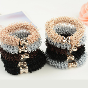 Xin Mei circle made by the Korean version of the monochrome flower hair band hair jewelry