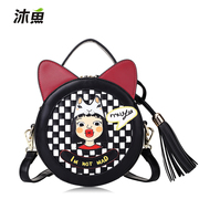 Bathe fish round mini package original handbags 2015 new personality packs bag slung shoulder bag small round package