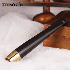 ZOBO正牌烟嘴zb-232正品 高档红檀木 三重过滤烟嘴 拉杆可清洗型