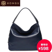 Honggu Hong Gu 2015 new counters the first layer of leather bags leather shoulder bag new Crescent 7220