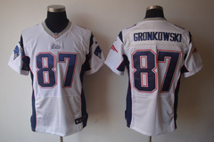 橄榄球服精英87#gronkowski球衣爱国者New England Patriots